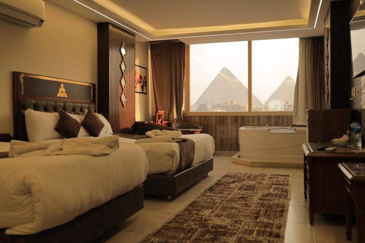 The Muse Pyramids Inn Hotel Kafret el-Gabal Exterior photo